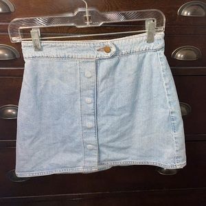 ZARA JEAN SKIRT